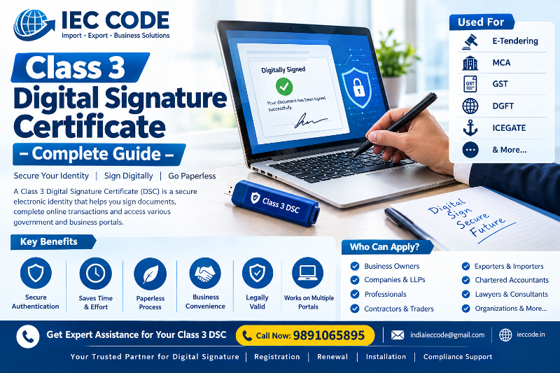 Class 3 DSC Renewal Online, Class 3 DSC Renewal Price, Class 3 DSC Renewal in Delhi,